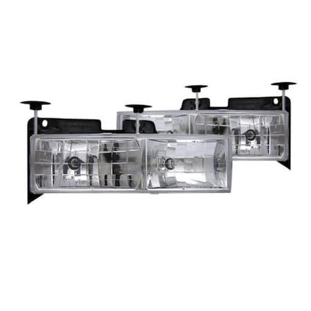 Spyder Crystal Chrome Lights 5012388